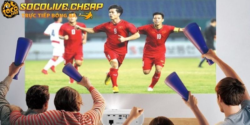 Giao diện của Socolive dễ dùng, rõ ràng